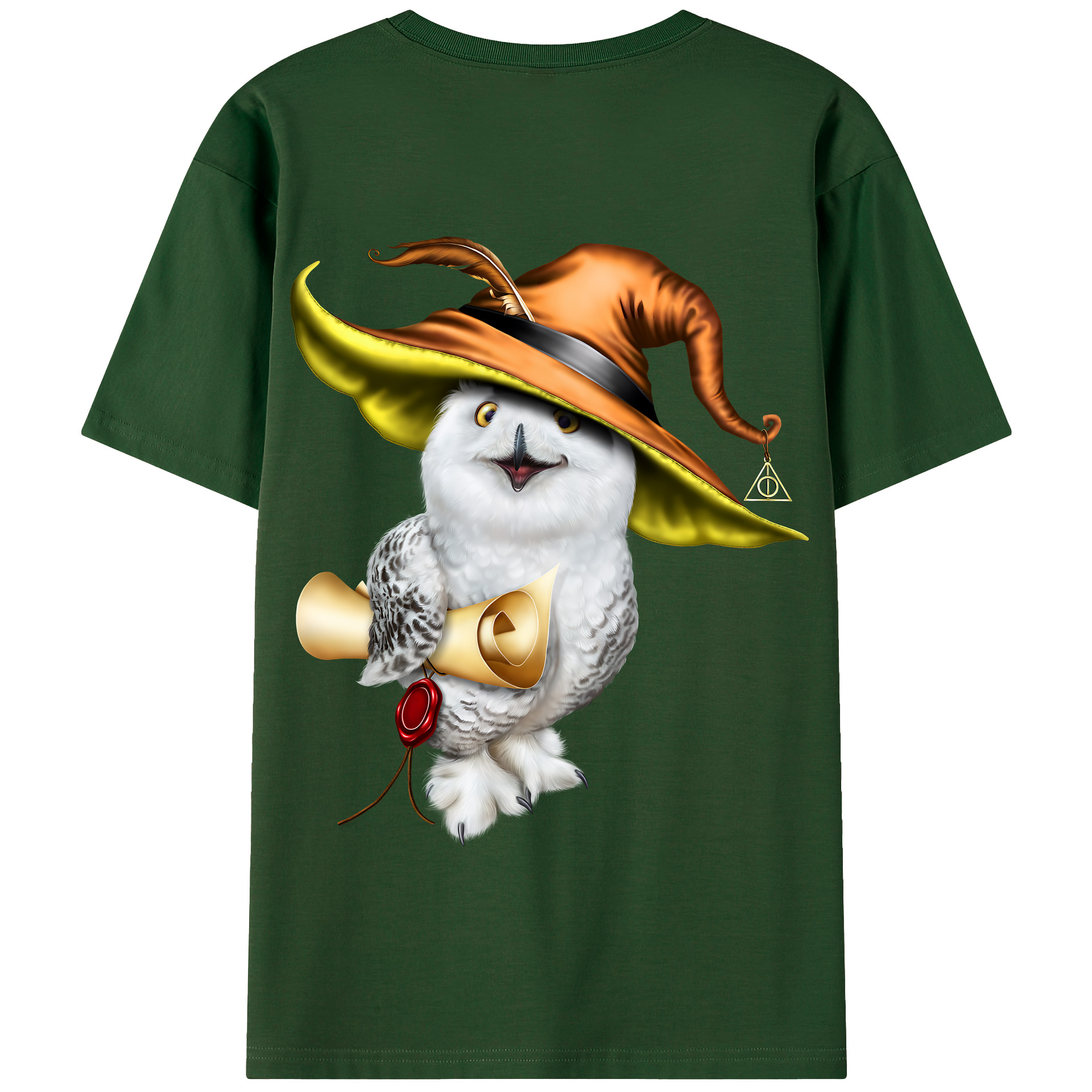 （画像用） Harry Potter ハリー・ポッターシリーズ 綿100％半袖Tシャツ（背面プリント）